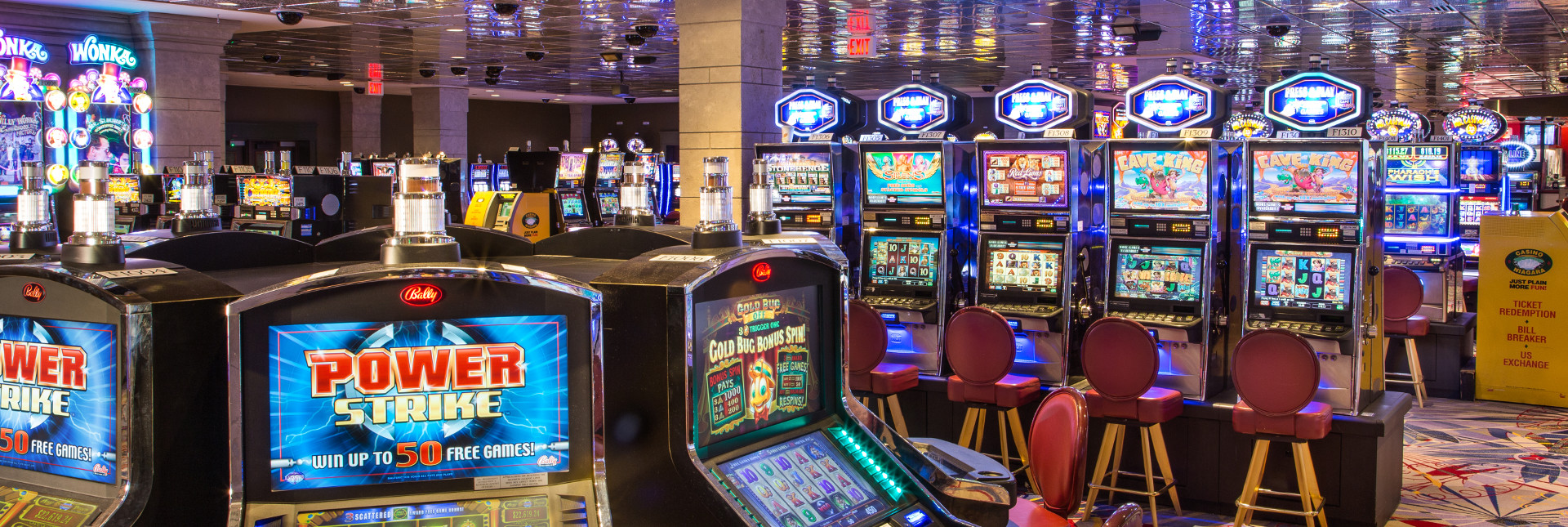How many slot machines at casino niagara sports stars gambling problems