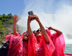 Niagara Falls Boat Tour - Selfie